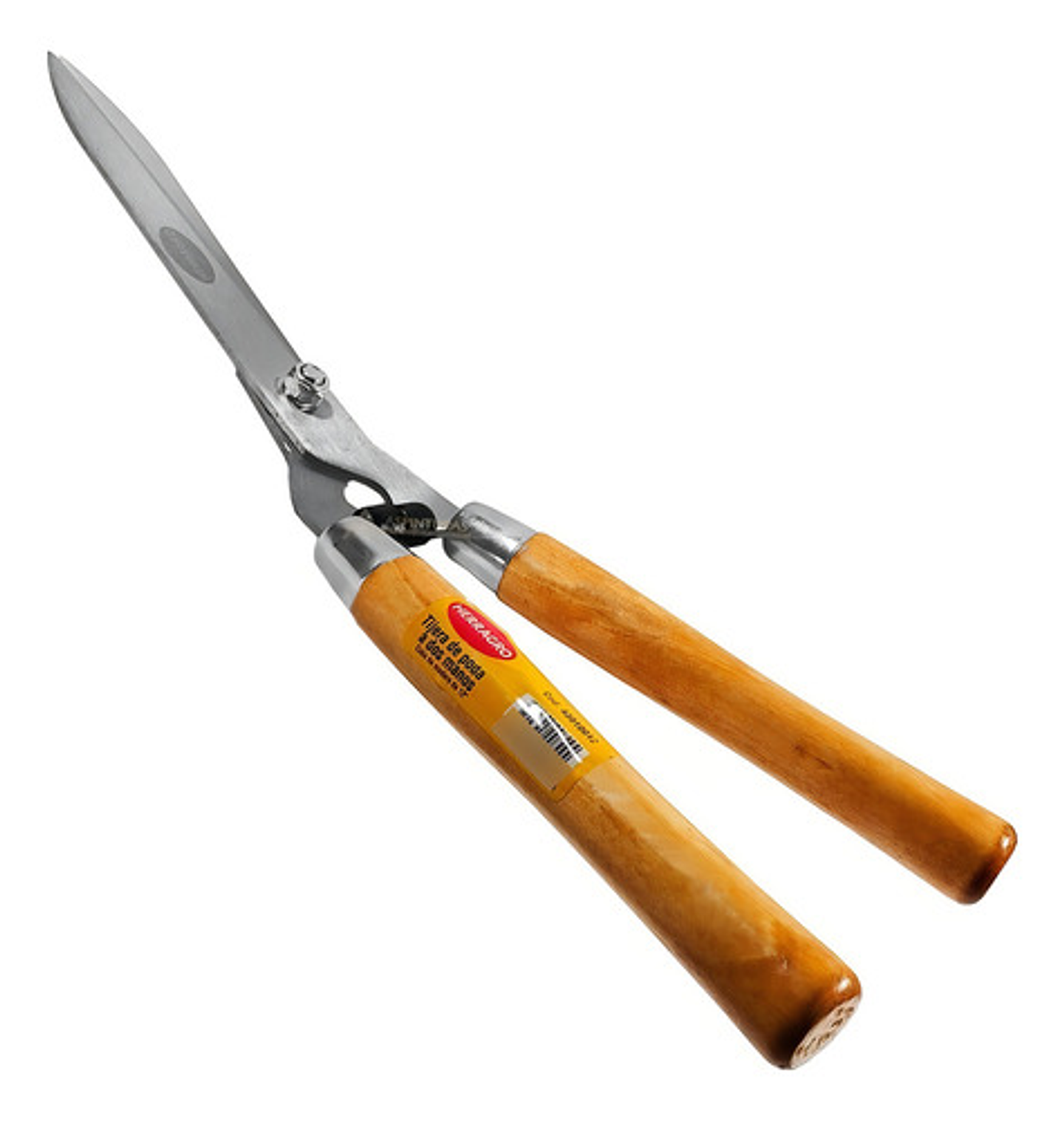 Tijera Podadora Manual Herragro 12'' Mango Metal Acero Jardinería Bypass Plateado 2