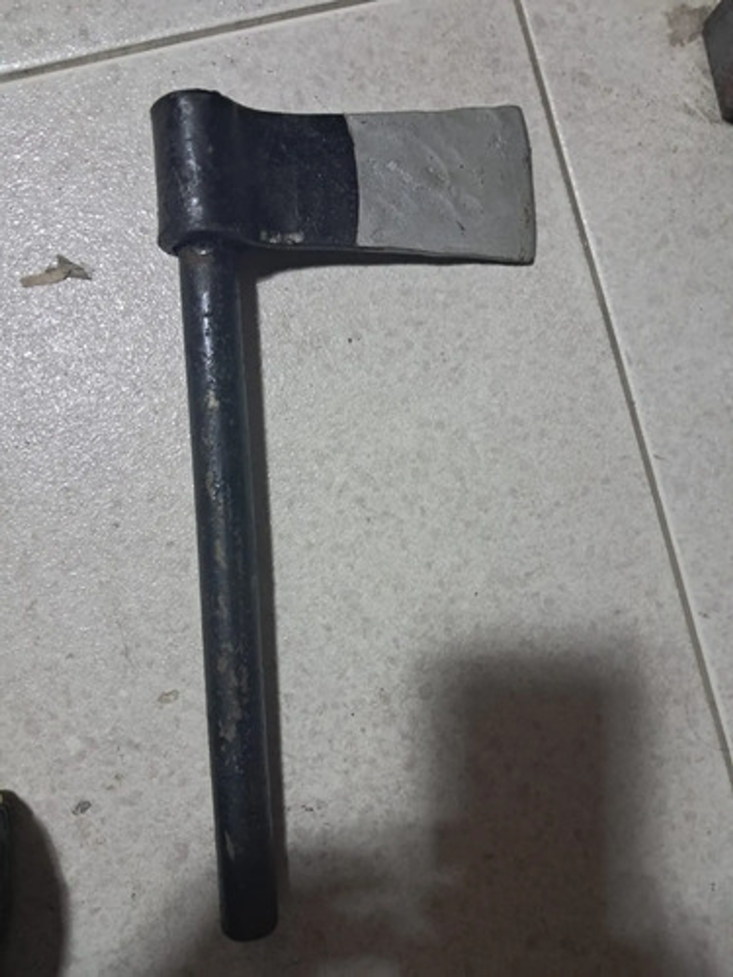 Hacha De Mano Forjada Con Mango Metálico - Uso Agrícola/cons 7
