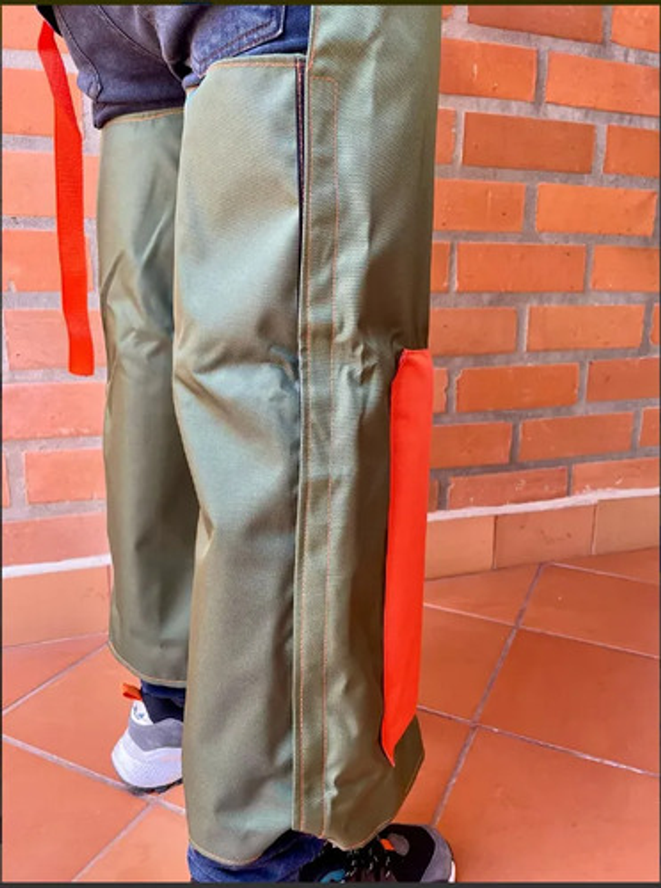 Overol Protector Lona 450 0 Peto Con Canillera (guadañador) 9