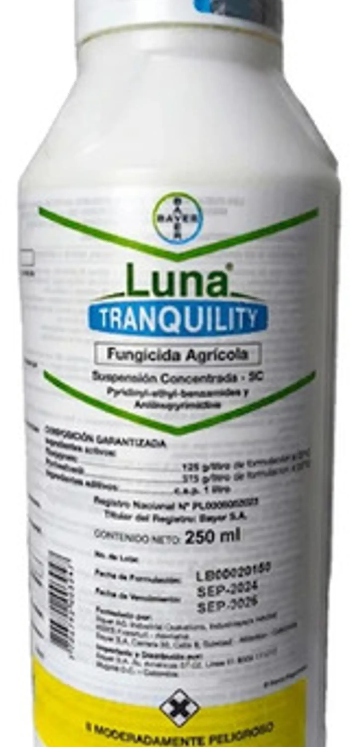 Luna Tranquility X (250 ml, 1 litro)  Bayer - Control de Botrytis | Agrosamario 2