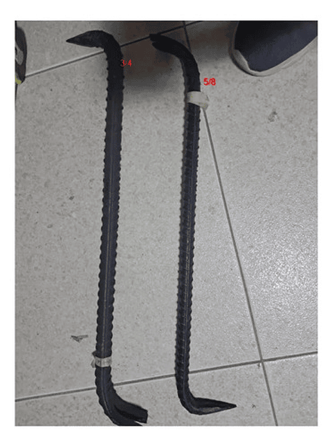 Barra Pata De Cabra De 5/8 X 48 Cm Hierro Templadora