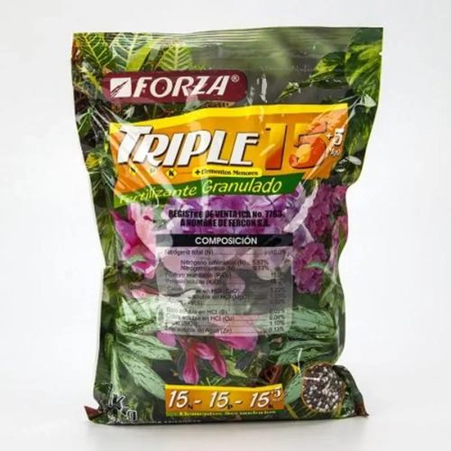 Fertilizante  Triple 15   15-15-15  X Kilo Forza 1