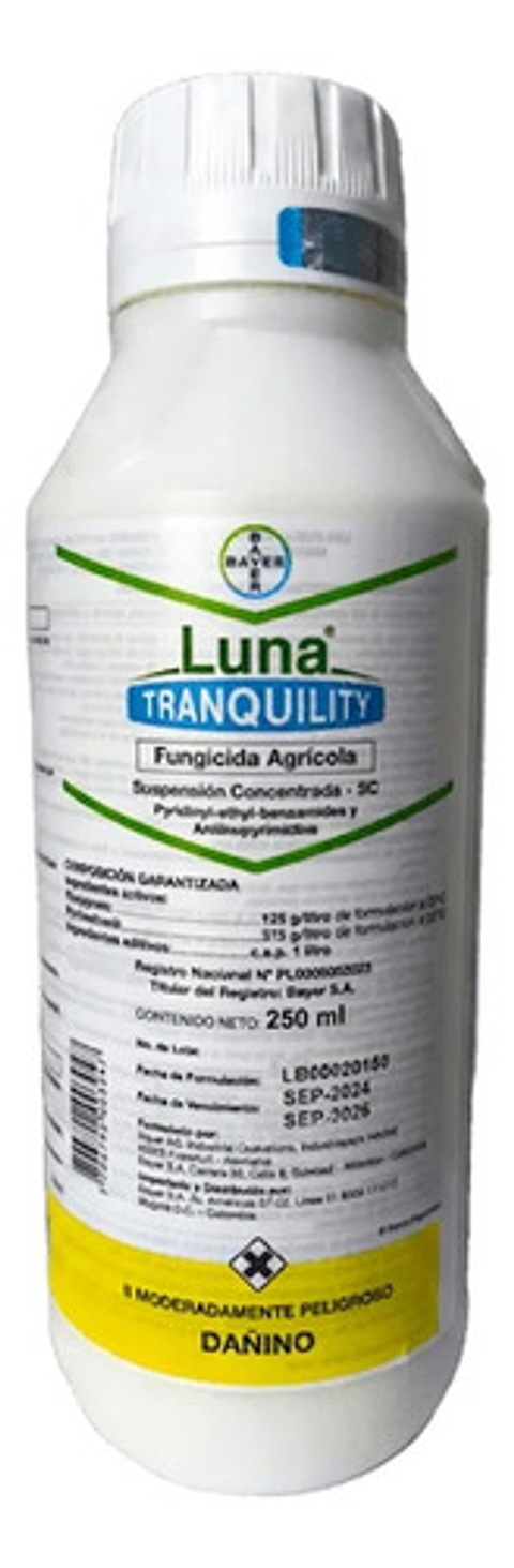 Luna Tranquility  X 250 Ml Bayer  Botrytis Cultivos