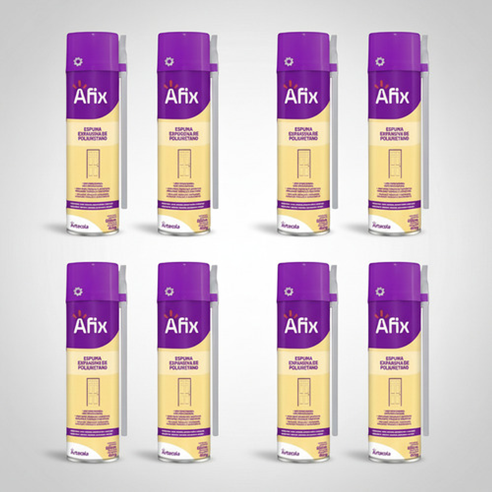 Espuma De Poliuretano Expandida 500 Ml X  6 Unidades 1