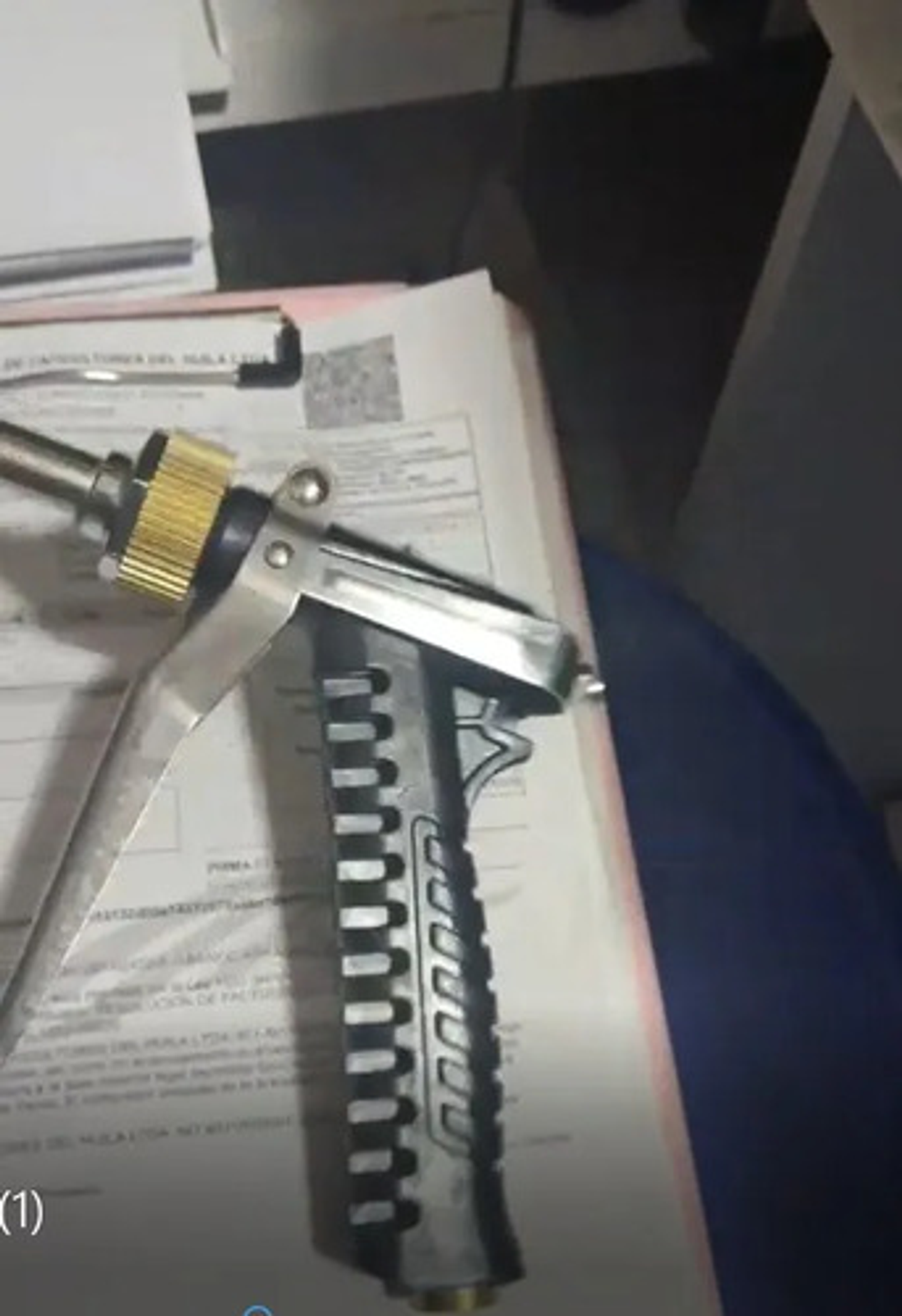 Pistola Boquilla Pulverizadora Alta Presión Para Manguera 6