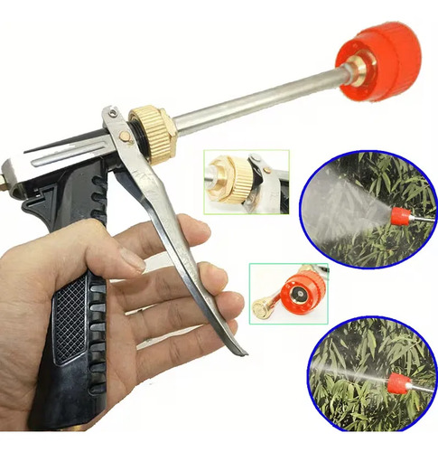 Pistola Boquilla Pulverizadora Alta Presión Para Manguera | Agrosamario 1