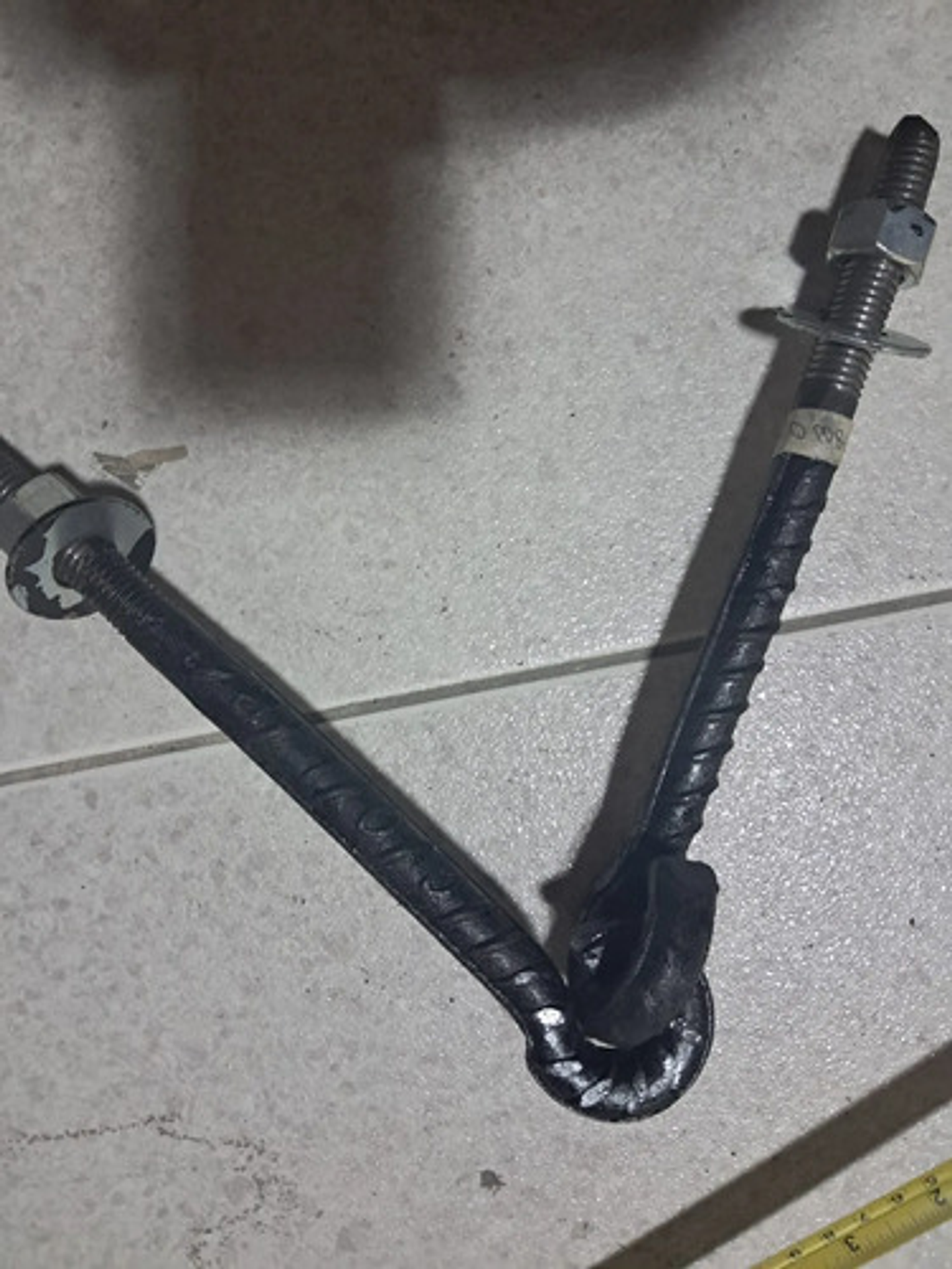 Par De Goznes De Tornillo 5/8 Pulgadas - Hierro Reforzado 2