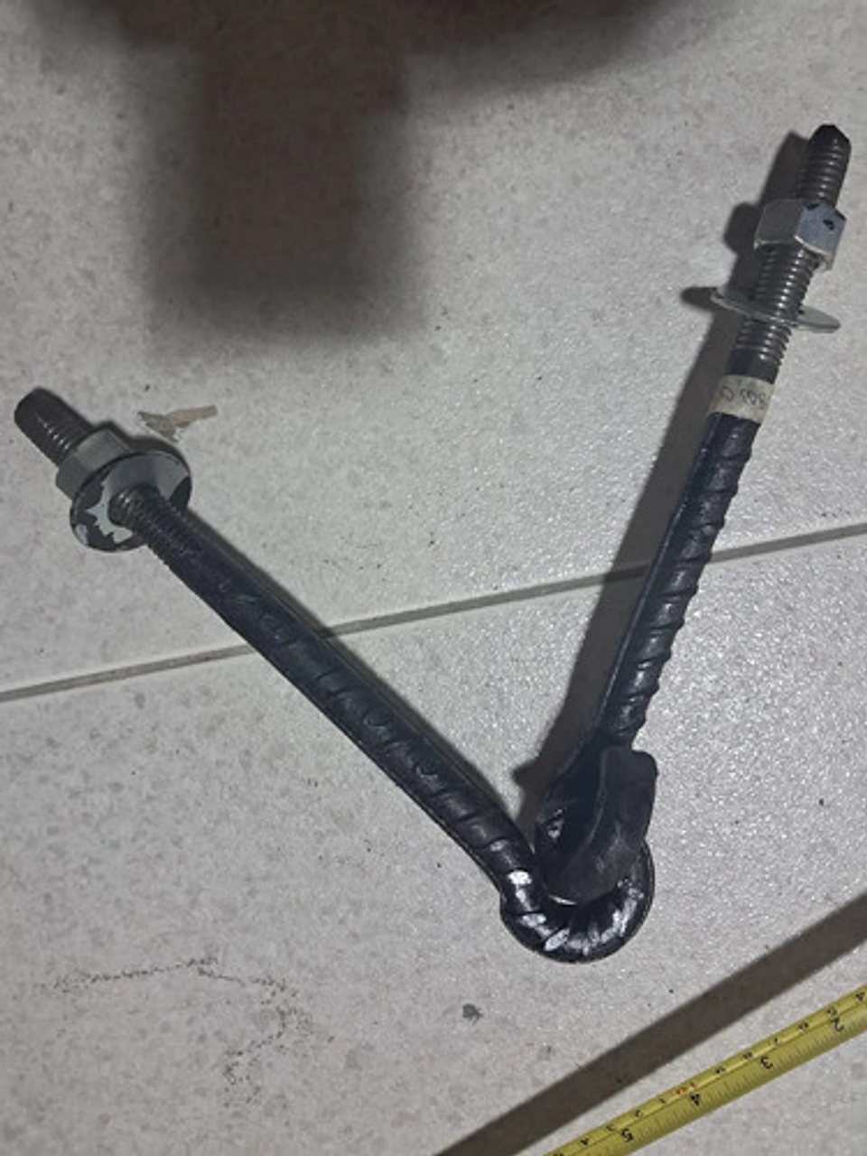 Par De Goznes De Tornillo 5/8 Pulgadas - Hierro Reforzado 6