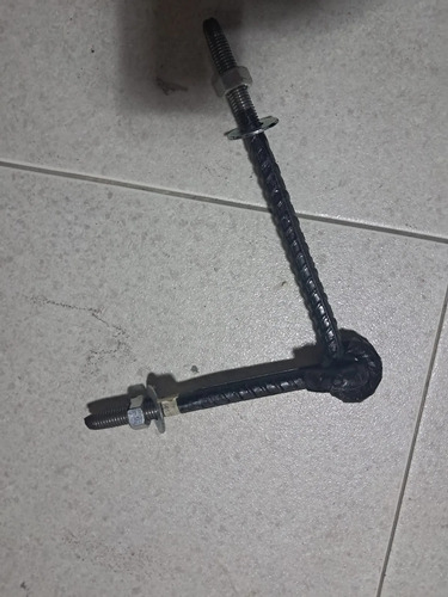 Par De Goznes De Tornillo 5/8 Pulgadas - Hierro Reforzado 7