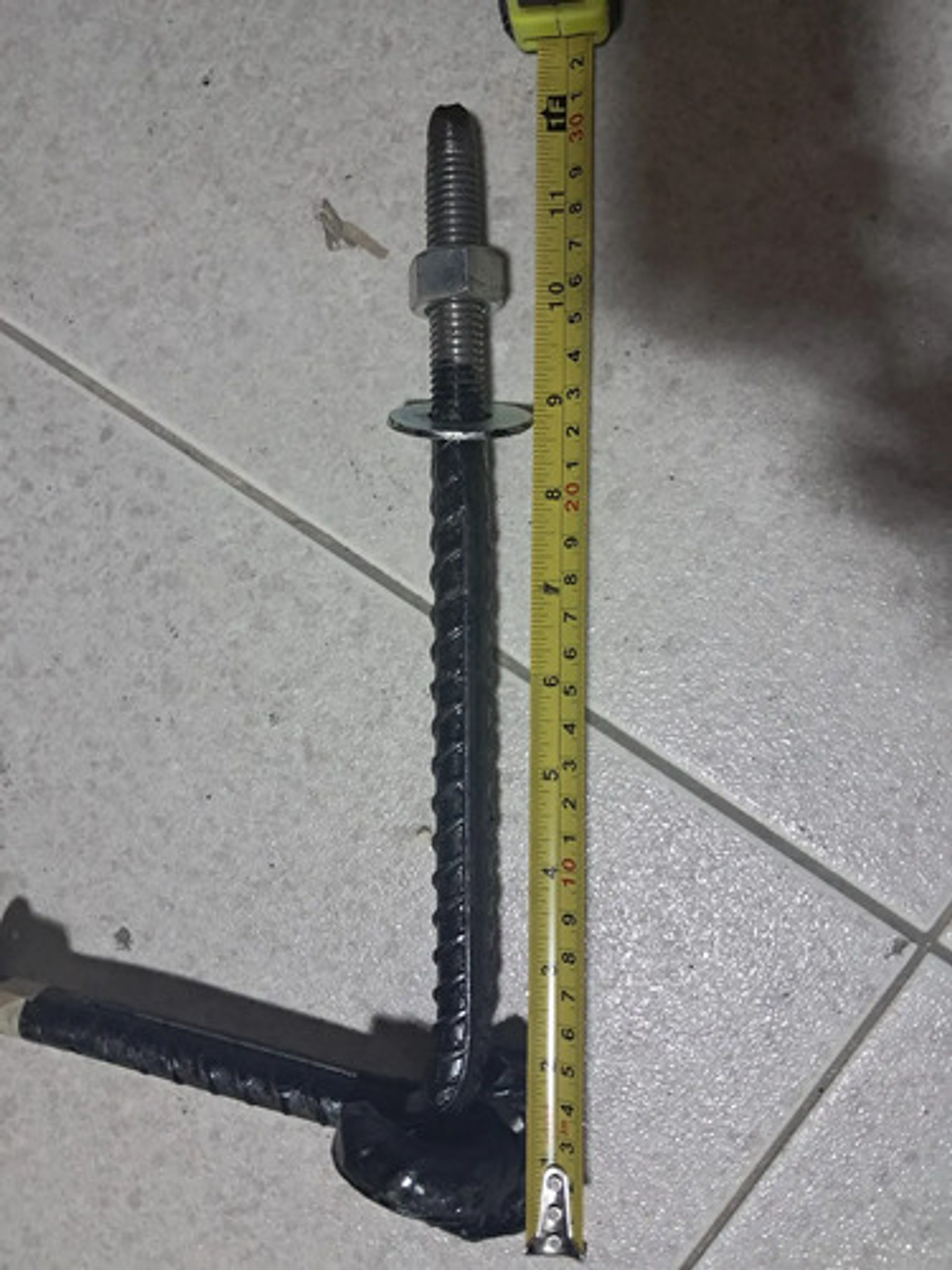 Par De Goznes De Tornillo 5/8 Pulgadas - Hierro Reforzado 9