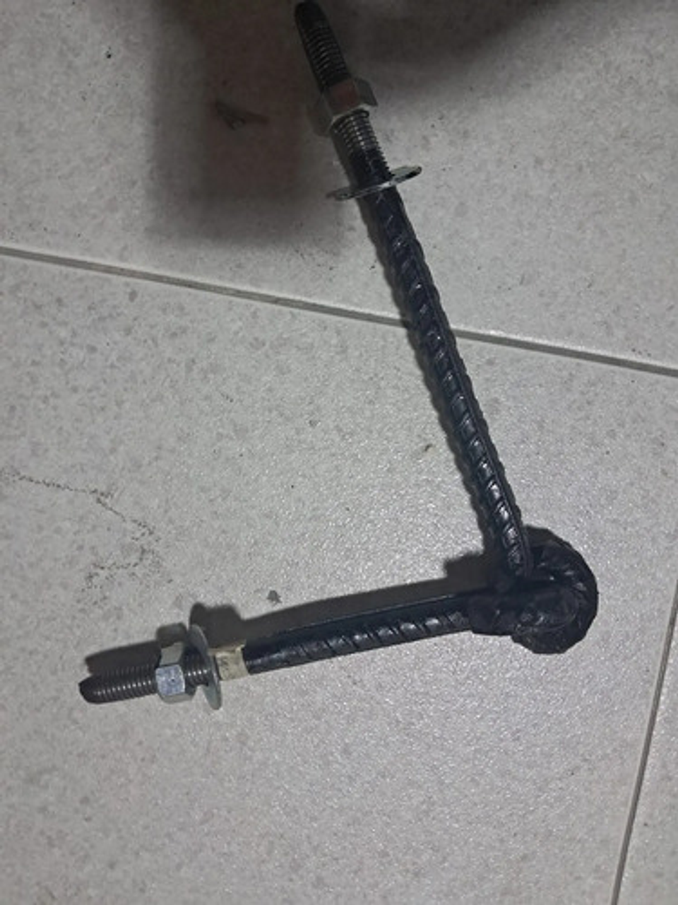 Par De Goznes De Tornillo 5/8 Pulgadas - Hierro Reforzado 10