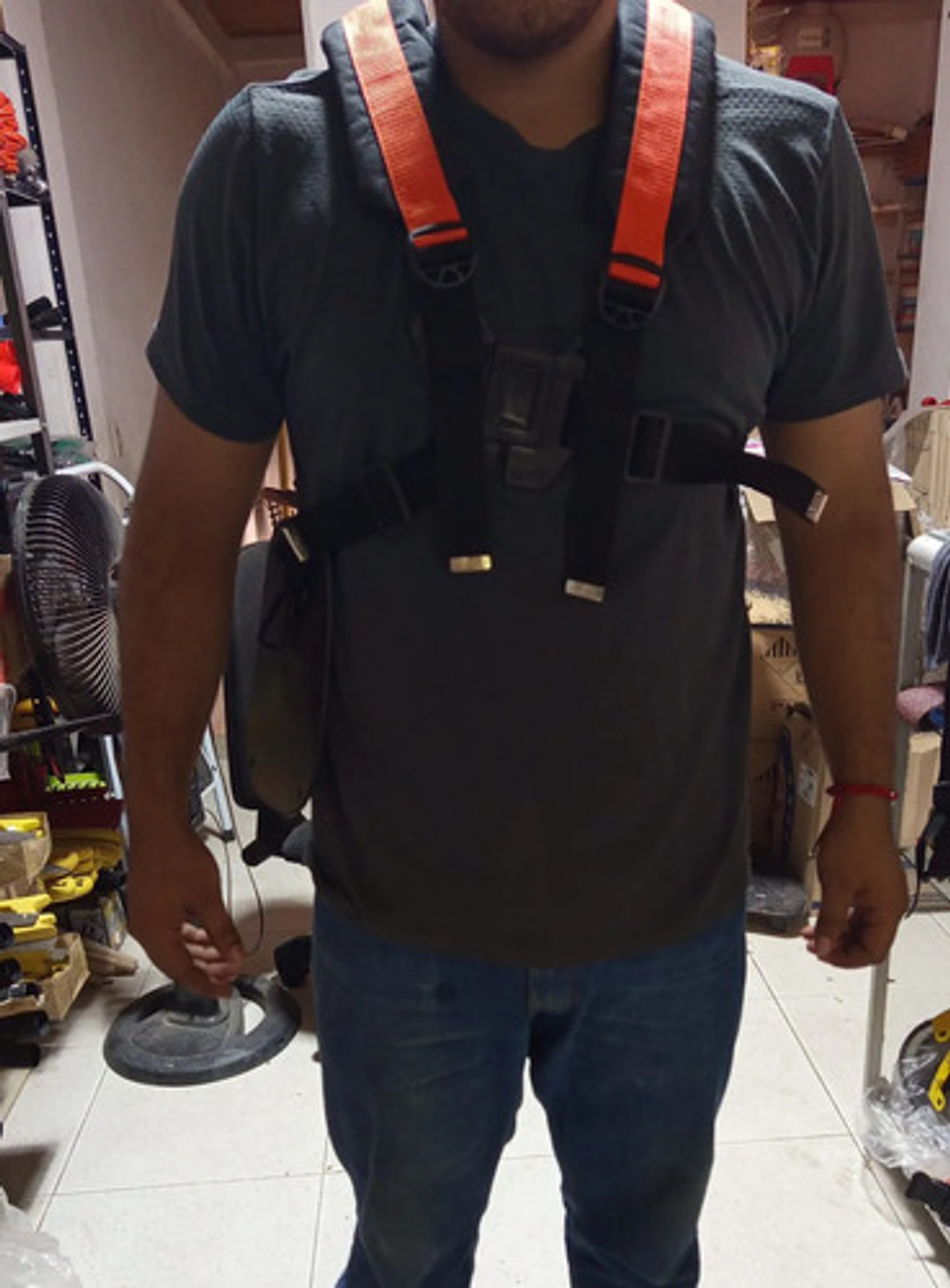 Arnés Acolchado  Para Guadañadoras Ajustable Profesional 4