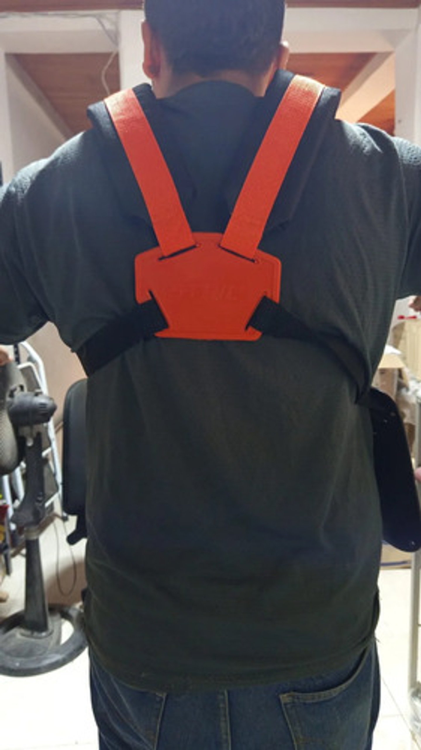 Arnés Acolchado  Para Guadañadoras Ajustable Profesional 6