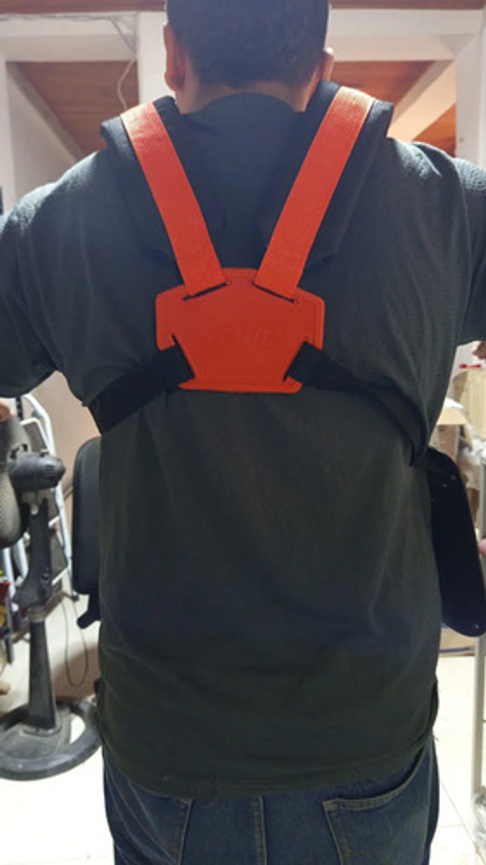 Arnés Acolchado  Para Guadañadoras Ajustable Profesional 6