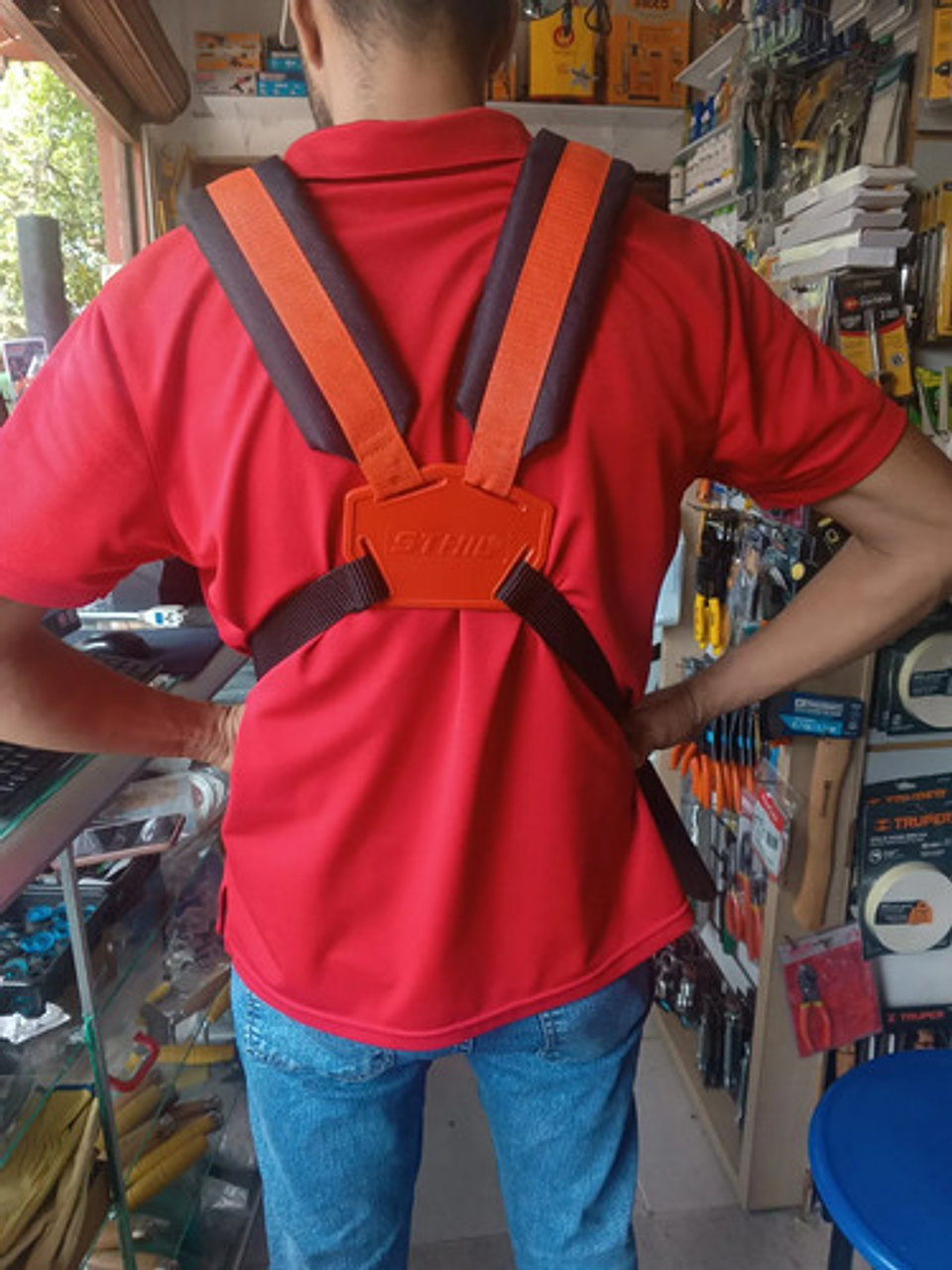 Arnés Acolchado  Para Guadañadoras Ajustable Profesional 7