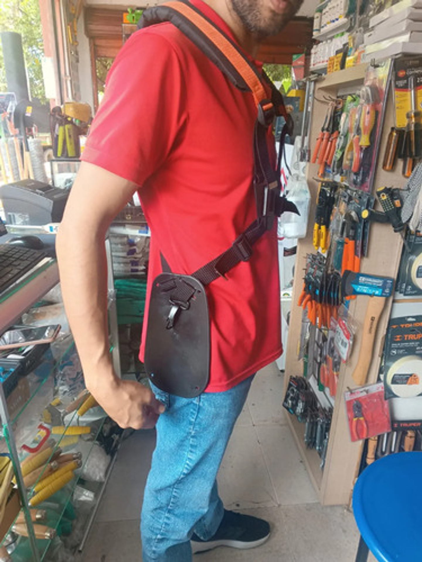 Arnés Acolchado  Para Guadañadoras Ajustable Profesional 8