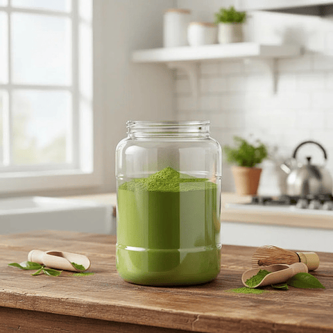 Frascos Plásticos Redondos De Boca Ancha 1000ml X 10 Unid