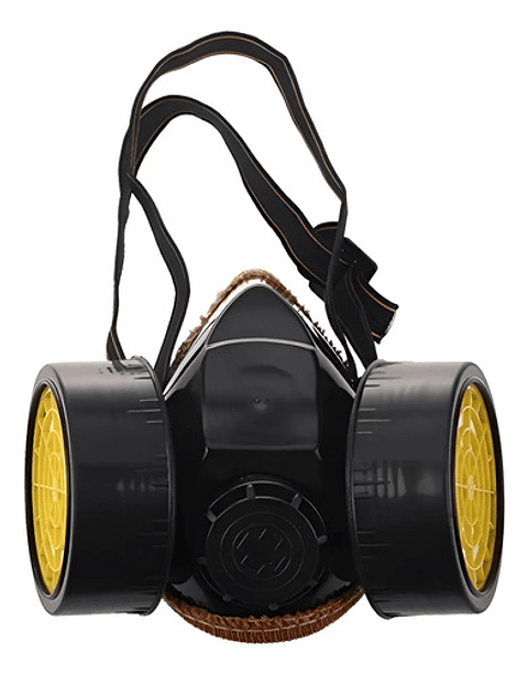 Mascara Antigases Doble Filtro Rsp206 Negra