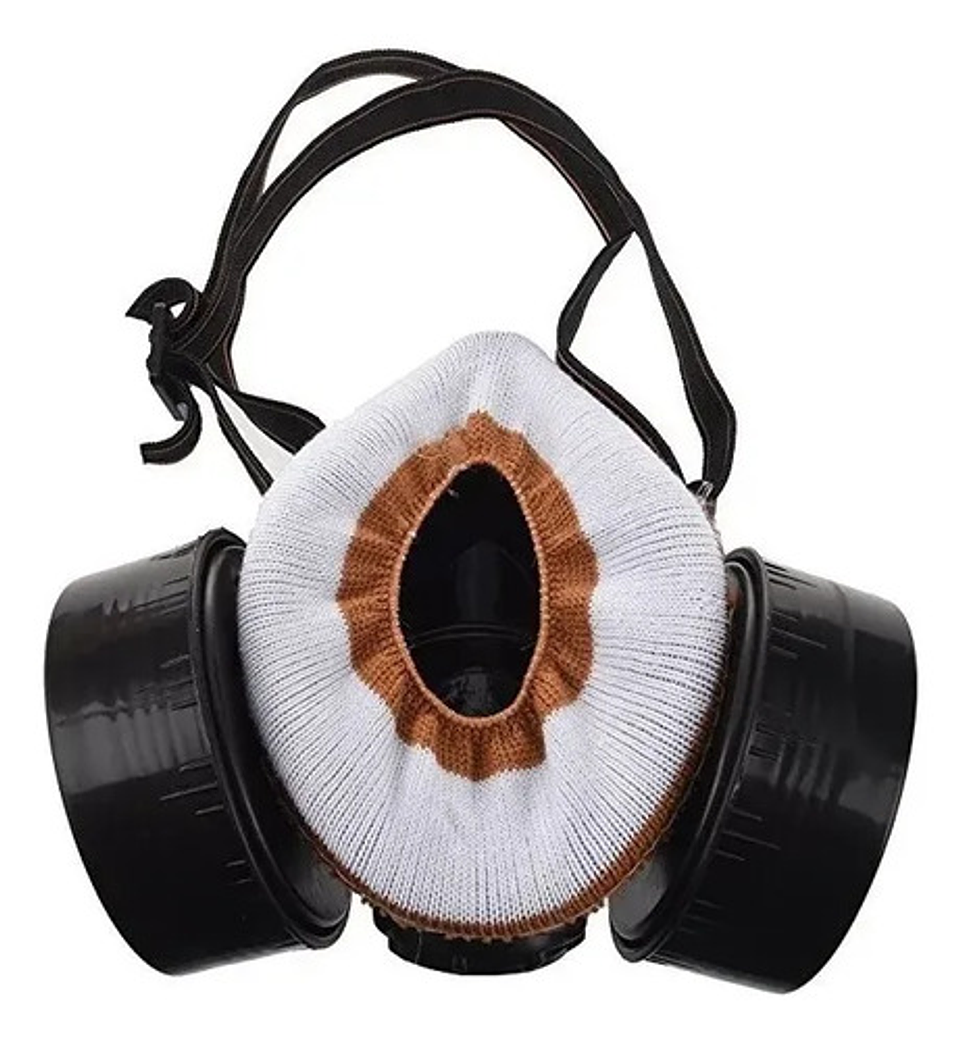 Mascara Antigases Doble Filtro Rsp206 Negra 4