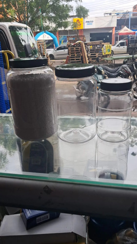 Frascos Plásticos Redondos De Boca Ancha (500ml - 1000ml - 1500ml) | Agrosamario 3