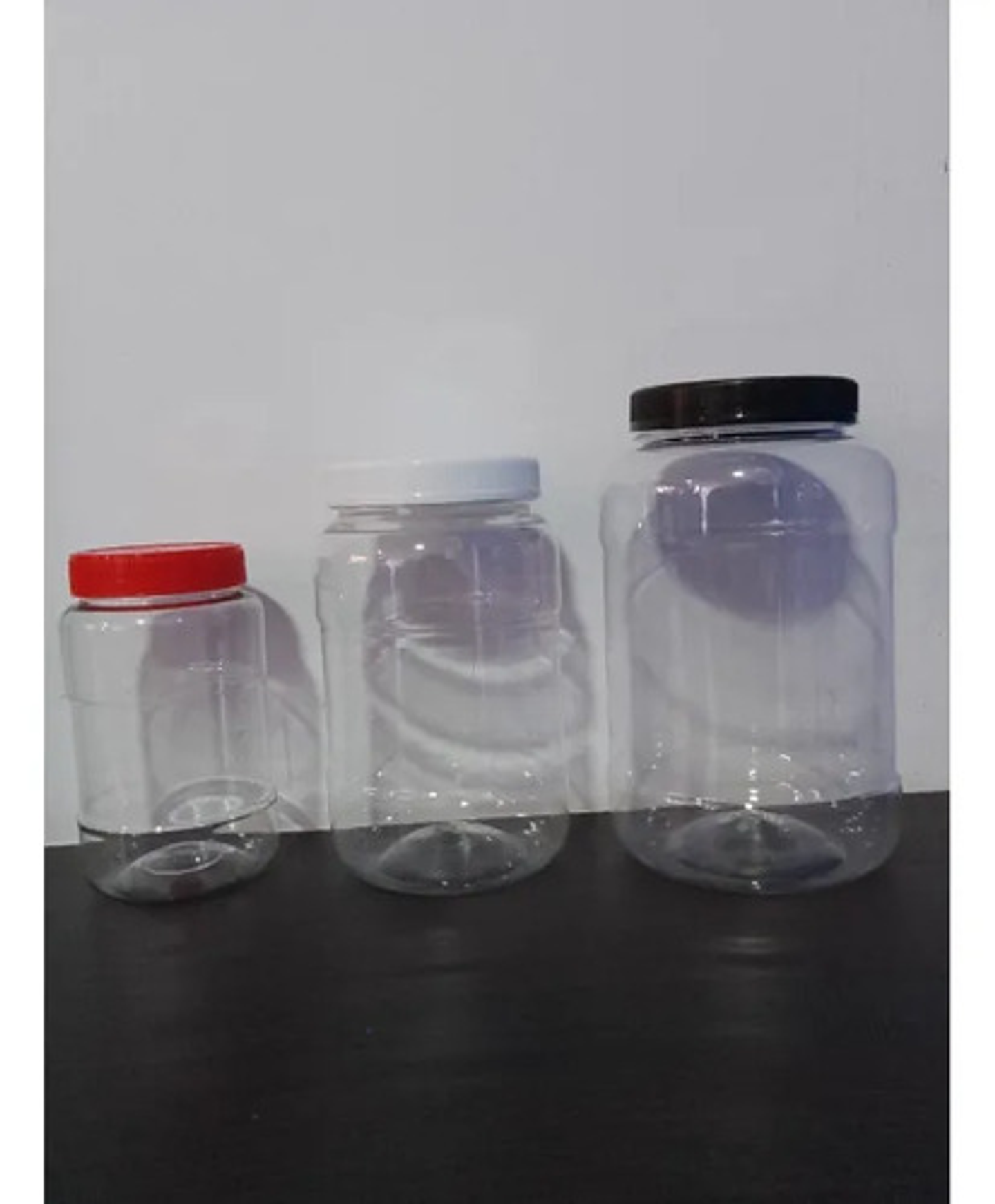 Frascos Plásticos Redondos De Boca Ancha 1500ml X 50 Unid 7