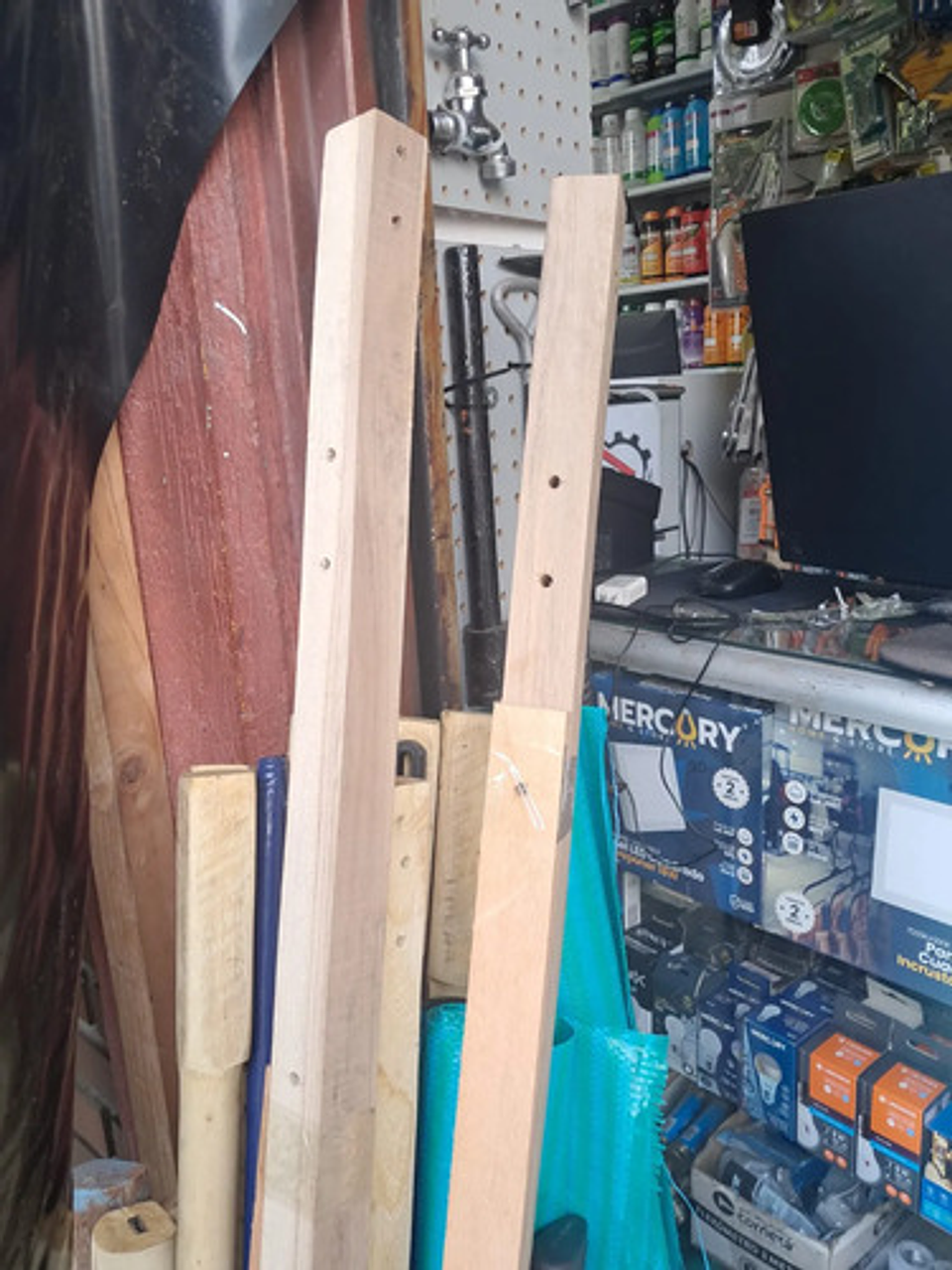 Cabo Torneado Para Carretilla  X 2 Unidades 5