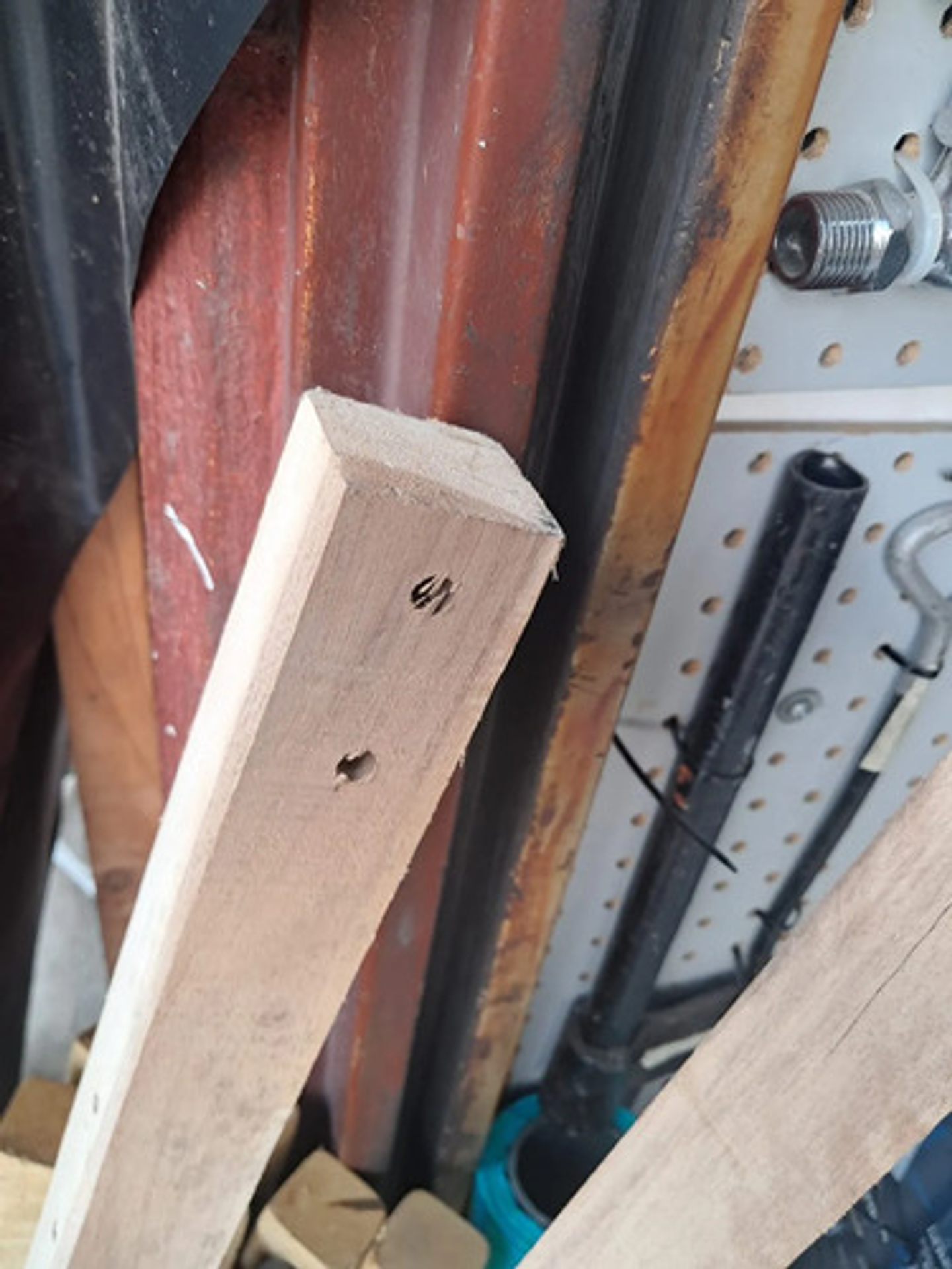 Cabo Torneado Para Carretilla  X 2 Unidades 6