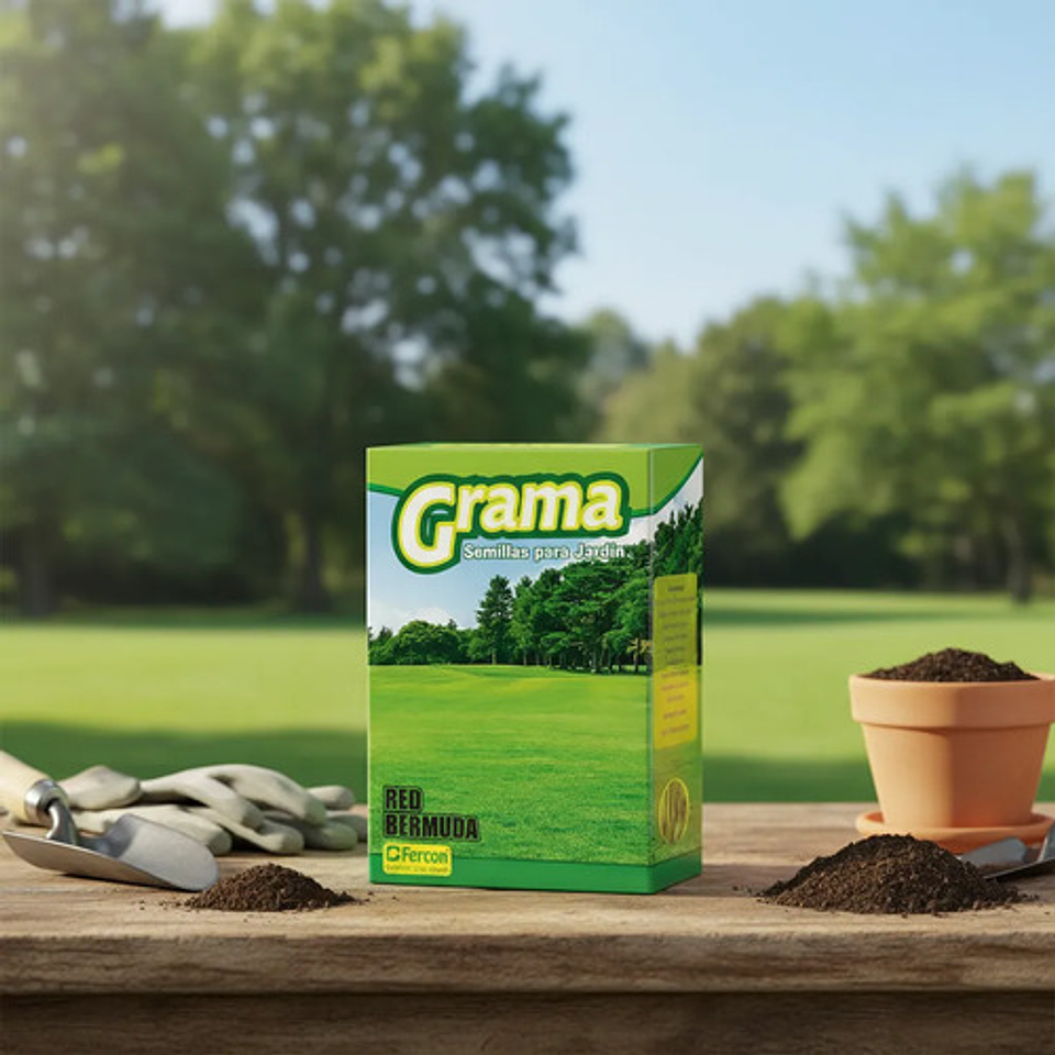 Grama Bermuda Clima Calido  X 400 Gr Fercon 4