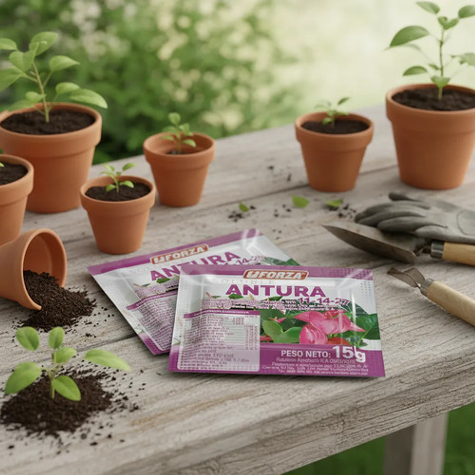 Fertilizante  Soluble  Antura X 15  Gr Jardin X 2 Unidades 2