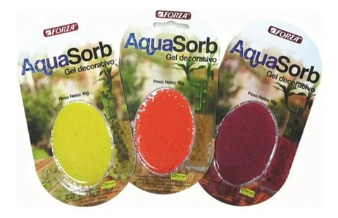 Aquasorb Perlas X 10 Gr Colores surtidos x 3 Unidades | Agrosamario 