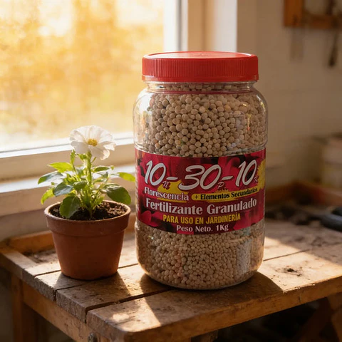 Fertilizante Florescencia 10-30-10 Jardin X Kilo