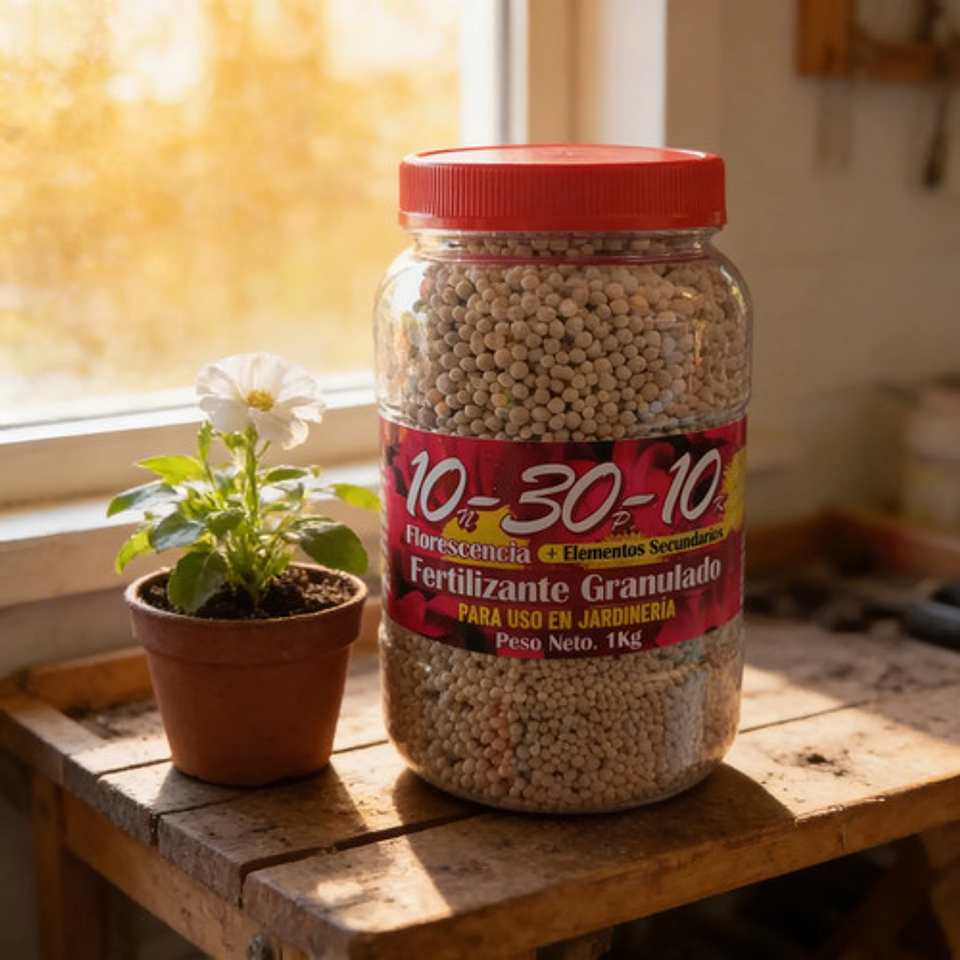 Fertilizante Florescencia 10-30-10 Jardin X Kilo 1