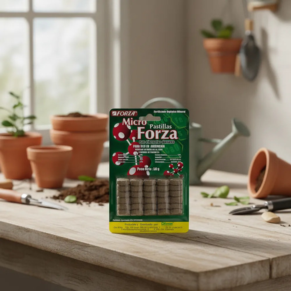Microforza  Fertilizante Menores  X 30 Pastillas  Jardin 2