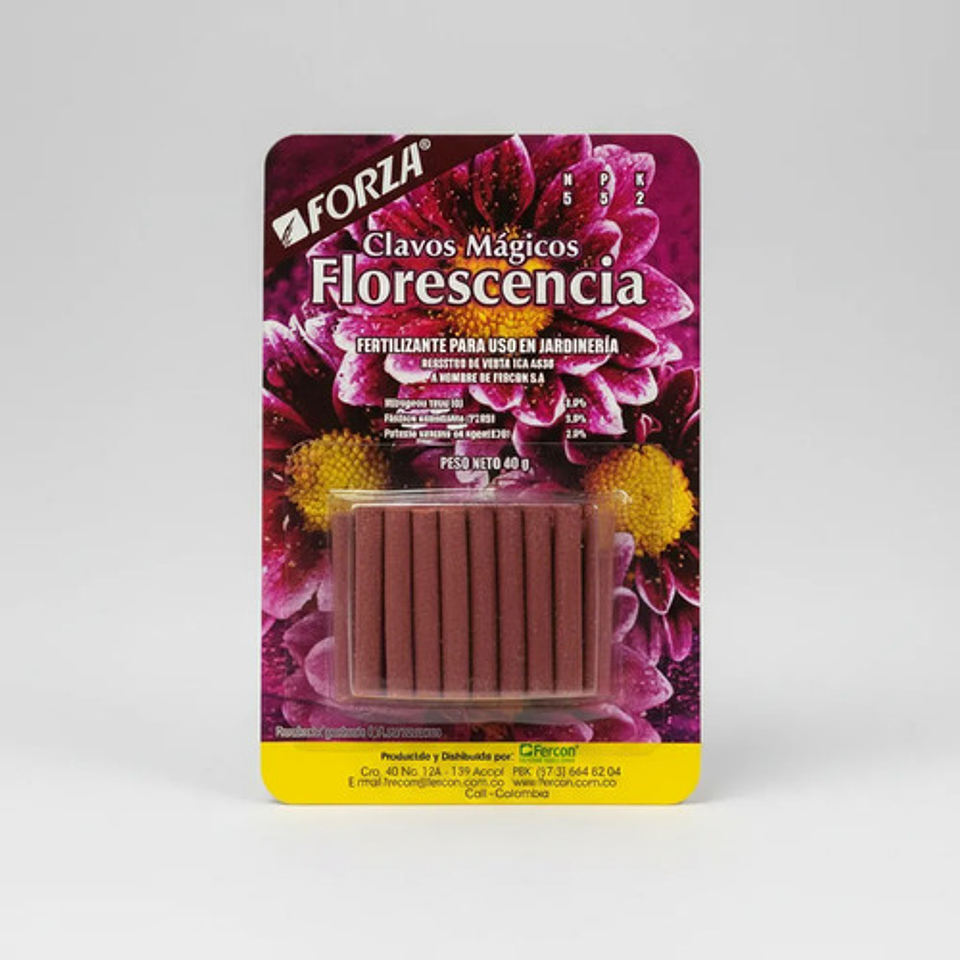 Fertilizante Clavos Magicos Florescencia Jardin X 30 Unidade 5