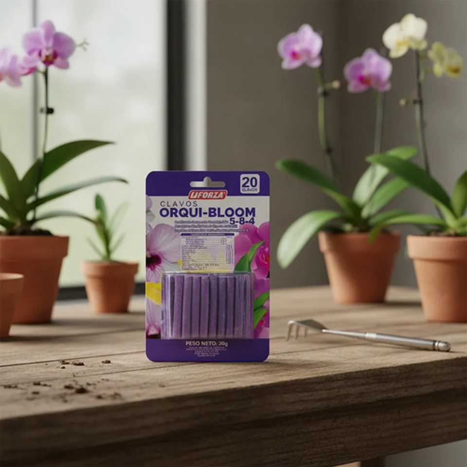 Fertilizante Clavos Magicos Orquideas Jardin X 20 Unidades 2