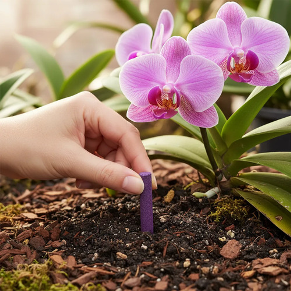 Fertilizante Clavos Magicos Orquideas Jardin X 20 Unidades 3