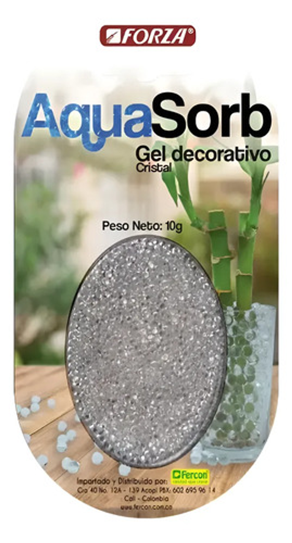 Aquasorb Perlas X 10 Gr Cristal  Forza 2