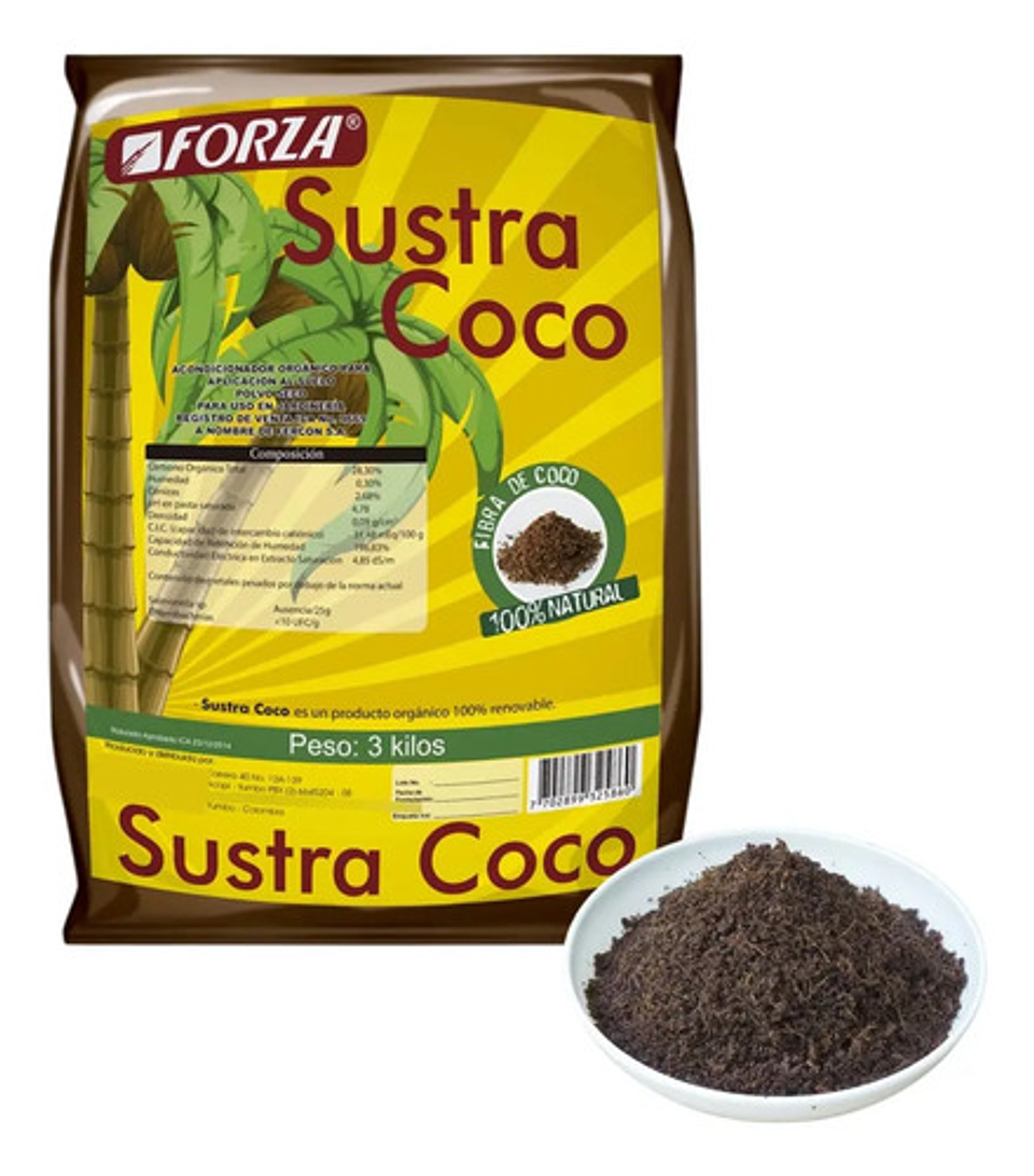 Sustrato  Coco Fibra De Coco Para Cultivo 1  Kg Jardineria 1
