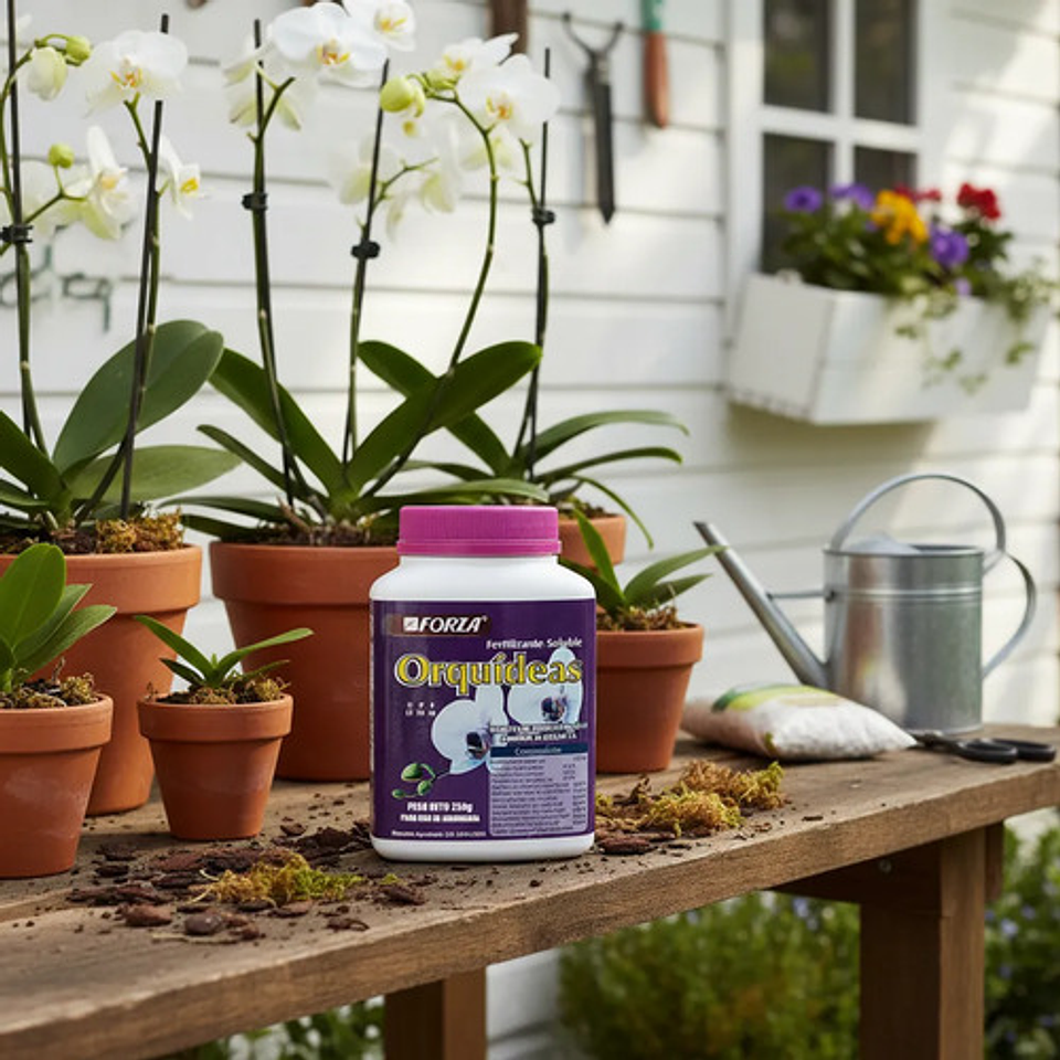 Forza  Fertilizante Soluble Orquídeas 250 Gr Jardin 1