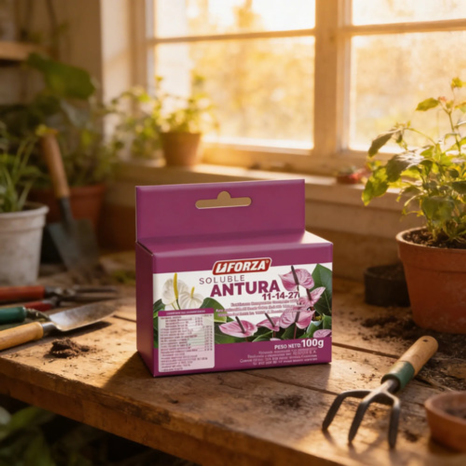 Fertilizante  Soluble  Antura X 100 Gr Jardin 1