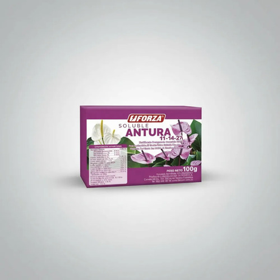 Fertilizante  Soluble  Antura X 100 Gr Jardin 5