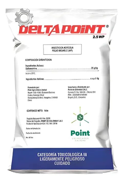 Deltapoint (Deltametrina) x  250 gr- 1 Kilo -  Insecticida de Control Total | Agrosamario