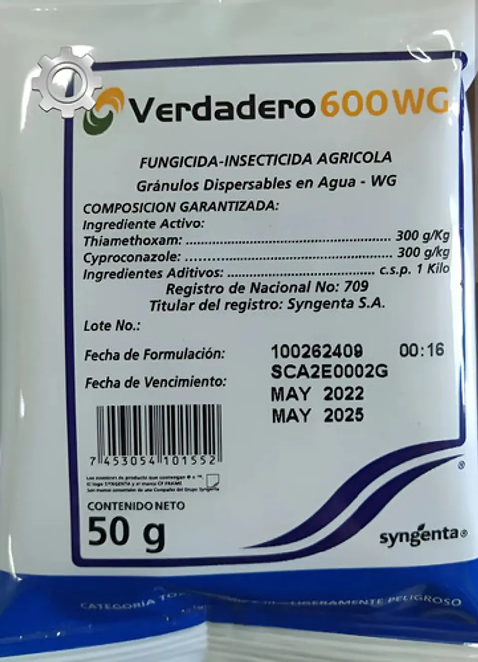 Verdadero 600 WG Syngenta x 50 gr - 1 kilo - Control de Roya y Broca | Agrosamario 10