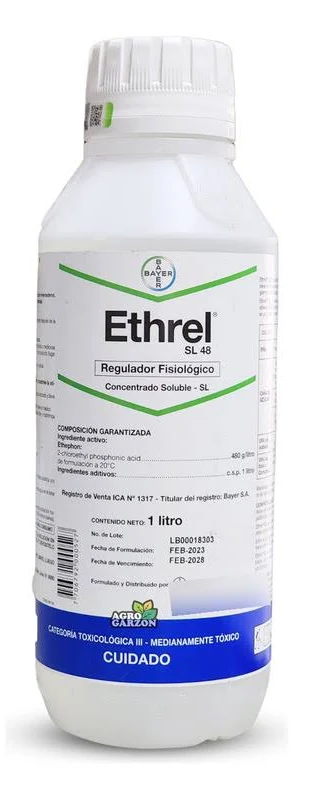 Ethrel 480 SL Bayer x 1 Litro - Regulador de Maduración (Ethefon) | Agrosamario 2