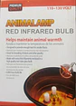 Bombillo Infrarrojo Rojo 110-130 w  - Calor para Pollitos y Mascotas | Agrosamario - Miniatura 2