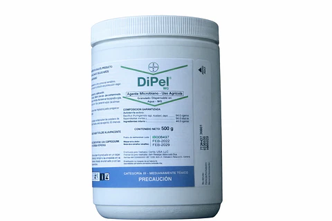 Insecticida Biológico Dipel WG x 500g -  Bacillus thuringiensis  Agrosamario