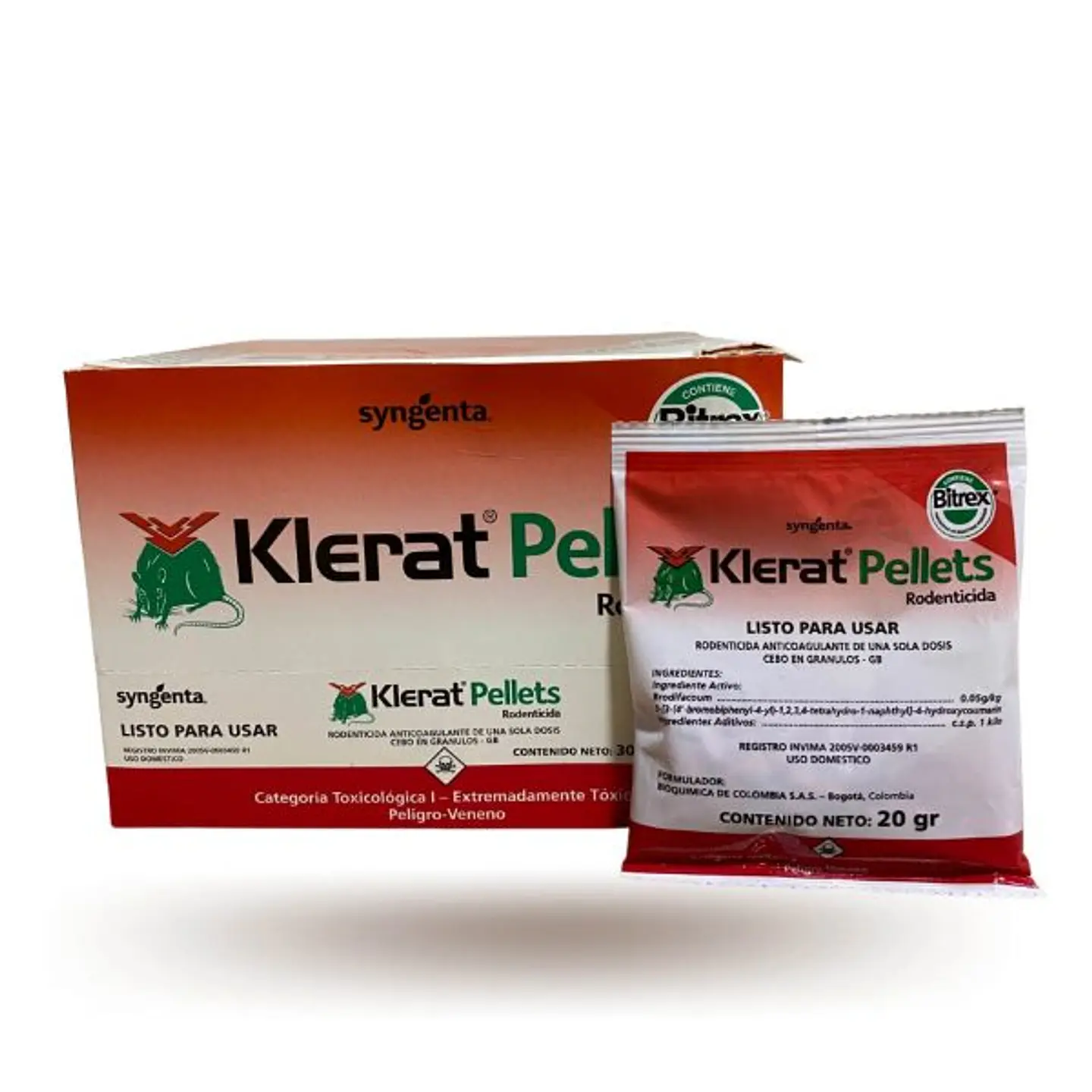 Klerat Raticida de Alta Eficacia (20g, 50g, 1Kg) | Agrosamario 4
