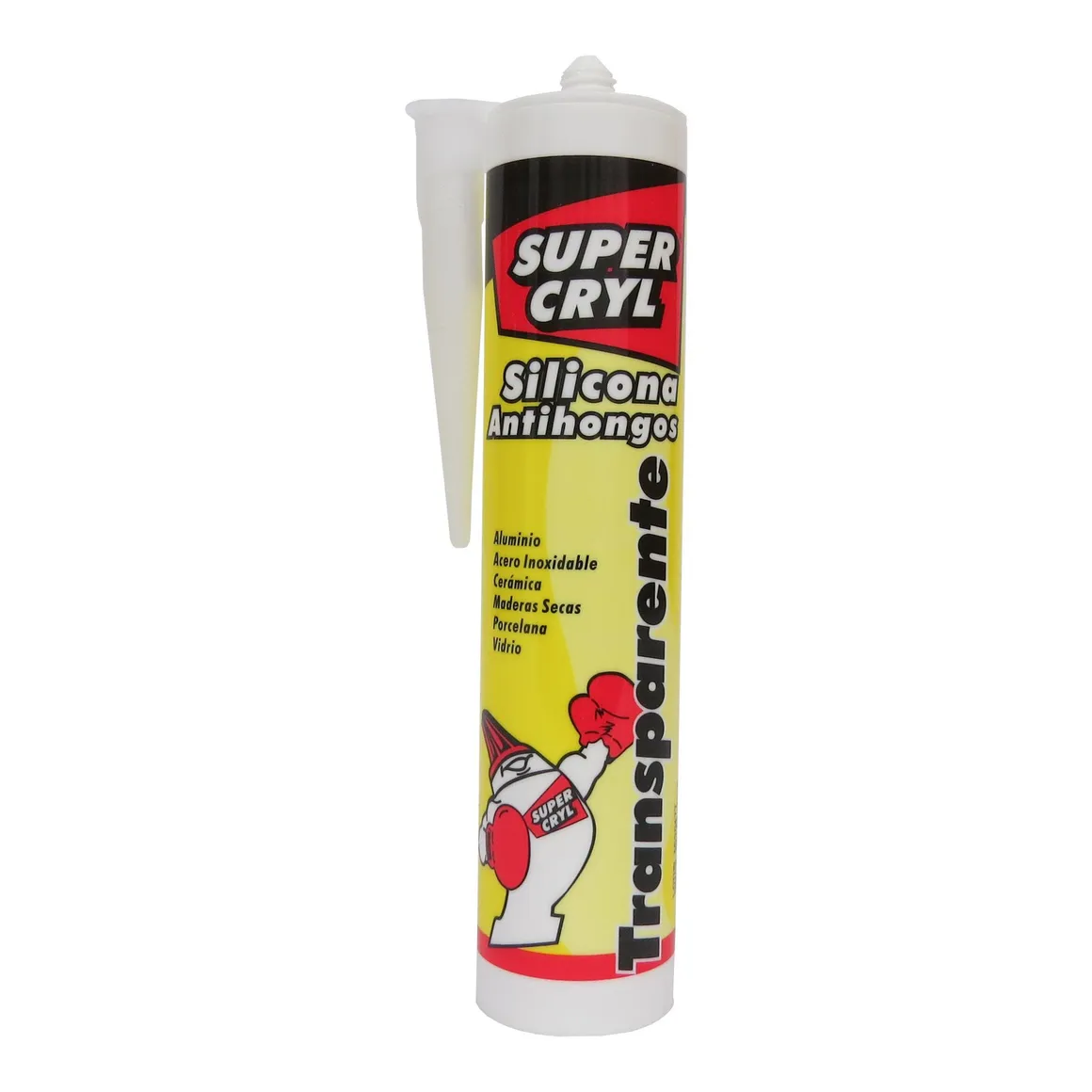 Silicona Antihongos Transparente Super Cryl (280ml) | Agrosamario 1