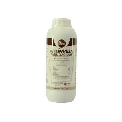 Fertiinvesa Aminoácidos + Algas Marinas | Fertilizante Bioestimulante x 1 Litro l Agrosamario  1