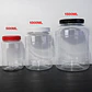 Frascos Plásticos Redondos De Boca Ancha (500ml - 1000ml - 1500ml) | Agrosamario - Miniatura 1
